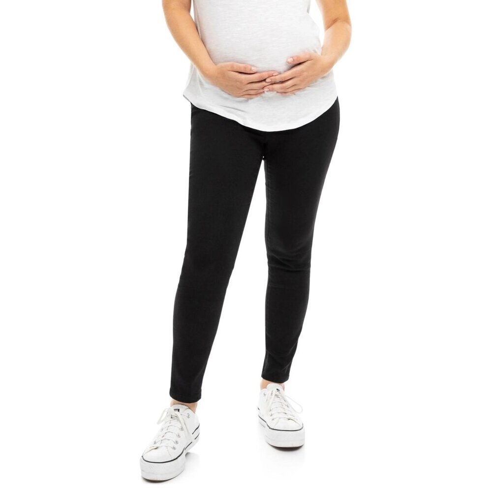 1822 Denim Black High-Waisted Skinny Maternity Women's Jeans Size 10/30